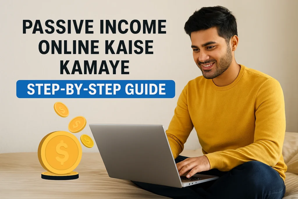 Passive Income Online Kaise Kamaye Step-by-Step Guide