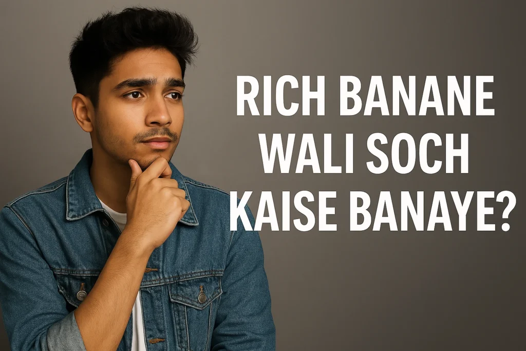 Rich Banane Wali Soch Kaise Develop Kare? – Poor vs Rich Mindset Ki Reality