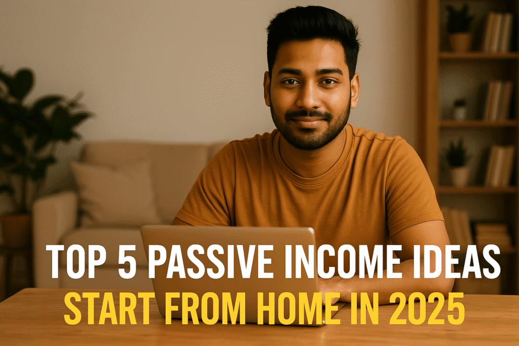 Top 5 Passive Income Ideas Start from Home 2025
